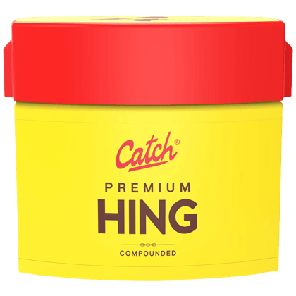 Catch Premium Hing - Compounded, Rich In Aroma & Flavour, 12 G Bottle Catch Premium Hing - Compounded, Rich In Aroma & Flavour, 12 G Bottle