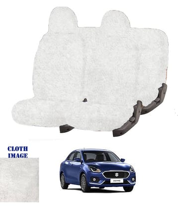 Maruti Swift Dzire White 5 Seater Car Seat Cover