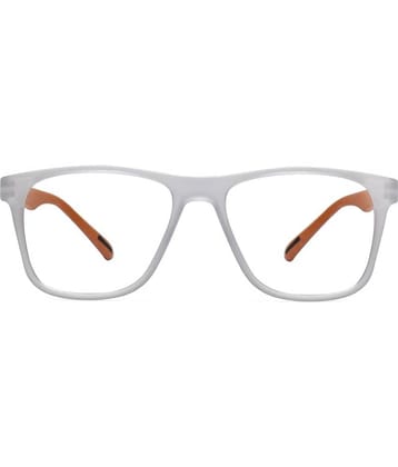 Peter Jones - Orange Square Eyeglass Frame ( Pack of 1 )