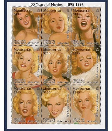 Hop n Shop - Rare Marilyn Monroe Miniature Sheet MNH 1 Stamps
