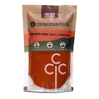 Conscious Food Kashmiri Red Chilli Powder 200 Gms