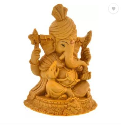 Ganpati Statue for Home Decor Pooja Room Lord Ganesha Idols for Car Dashboard and Ganesha Idol for Pooja.