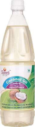 Shreeji Oils Coconut Virgin Cold Pressed Edible Oil, 5 L