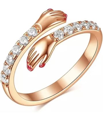 FASHION FRILL - Rose Gold Rings ( Pack of 1 )