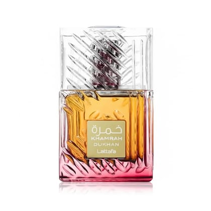 Lattafa Khamrah Dukhan | Long Lasting Perfume For Man & Perfume for Woman | EDP 100ml | Citrus, Warm Spicy, Patchouli Premium Fragrance Lattafa Khamrah Dukhan | Long Lasting Perfume For Man & Perfume for Woman | EDP 100ml | Citrus, Warm Spicy, Patchouli Premium Fragrance