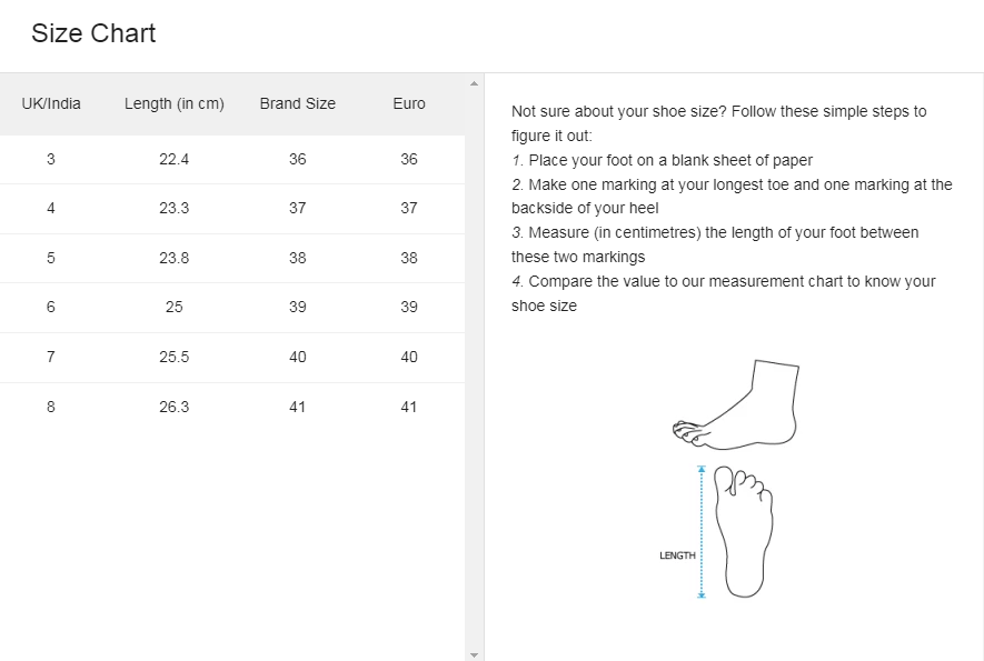 Size Guide