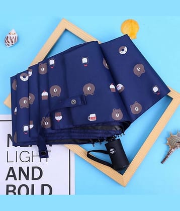 Infispace Navy 3 Fold Umbrella