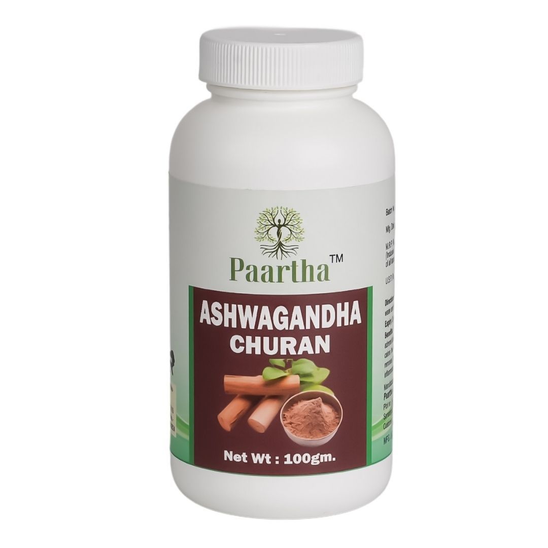 Paartha Ayurveda Ashwagandha Churan for Stress Relief