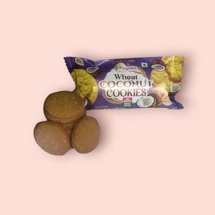 Wheat Coconut Cookies with Sugar