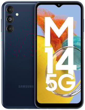 Samsung Galaxy M14 5G (Berry Blue,4GB,128GB Storage)