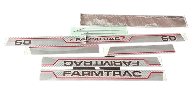 Farmtrac 60 Silver Sticker Kit