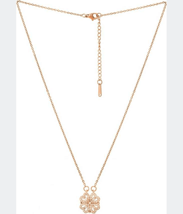 Sunhari Jewels - Rose Gold Pendant ( Pack of 1 )