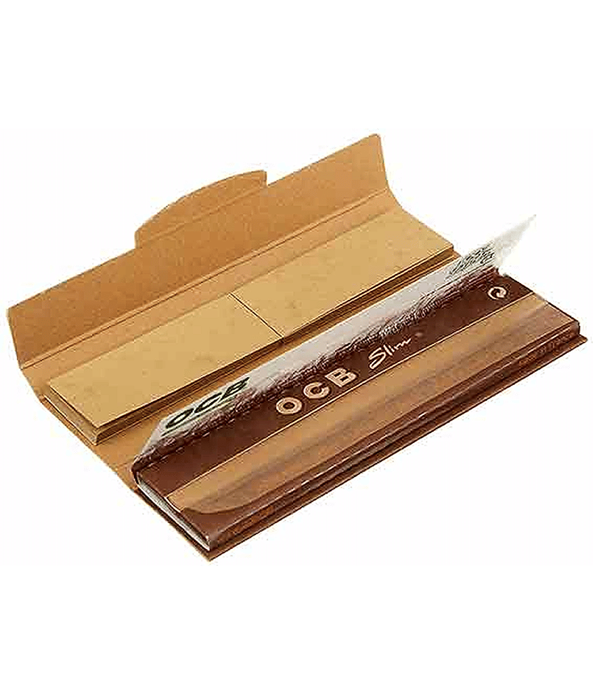 Puff Smart Rolling Paper  With Roach Book  (Pack of 5)