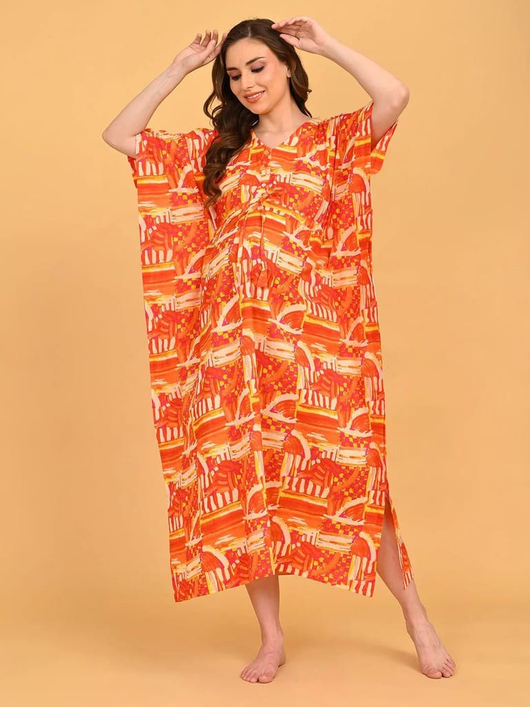 Cotton Feeding Nighty – Comfortable Maternity Nursing Nightwear