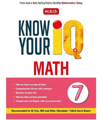Know your IQ Maths Class-7