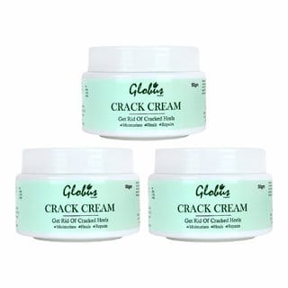 Globus Naturals Crack Cream Green 50 gm, Srt of 3