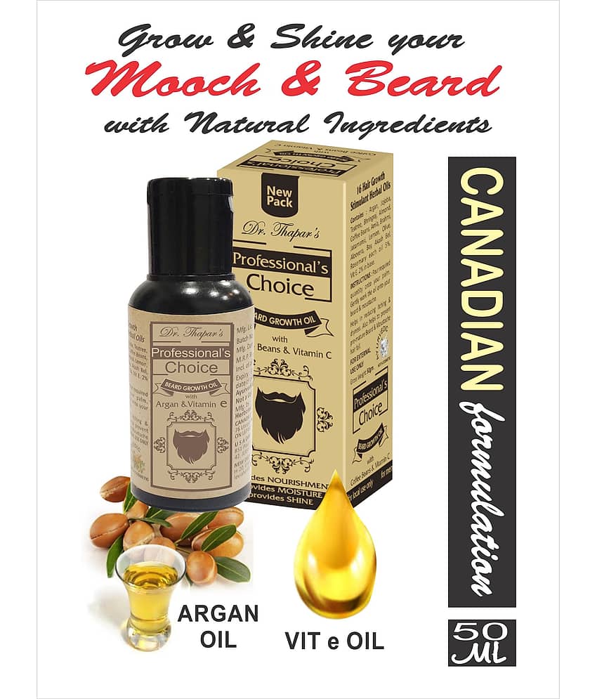 Professional's Choice Dr.THAPARs Beard Oil Argan VitE 50 ml