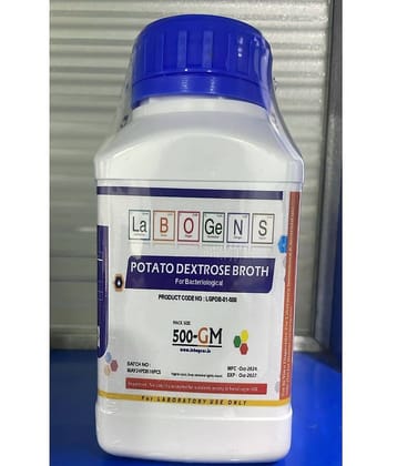 POTATO DEXTROSE BROTH STANDARD FORMULA* 500GM