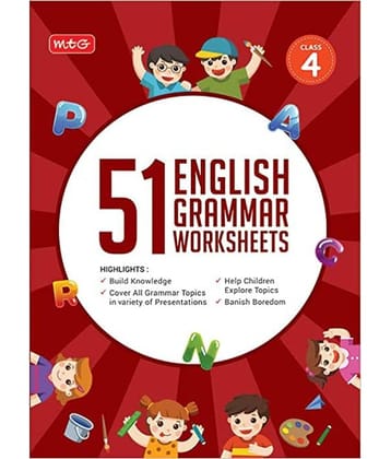 51 English Grammar Worksheets Class-4