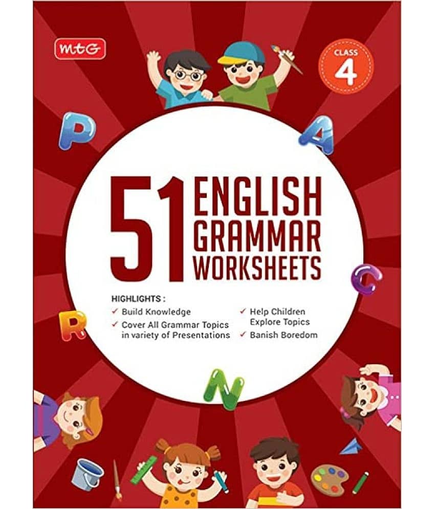 51 English Grammar Worksheets Class-4