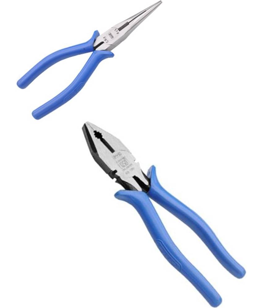 PYE Set of 2 Hand Tool (Nose Plier(911)/Plier 205 mm(908)