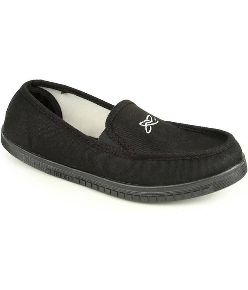 Liberty Black Men's Slip-on Shoes