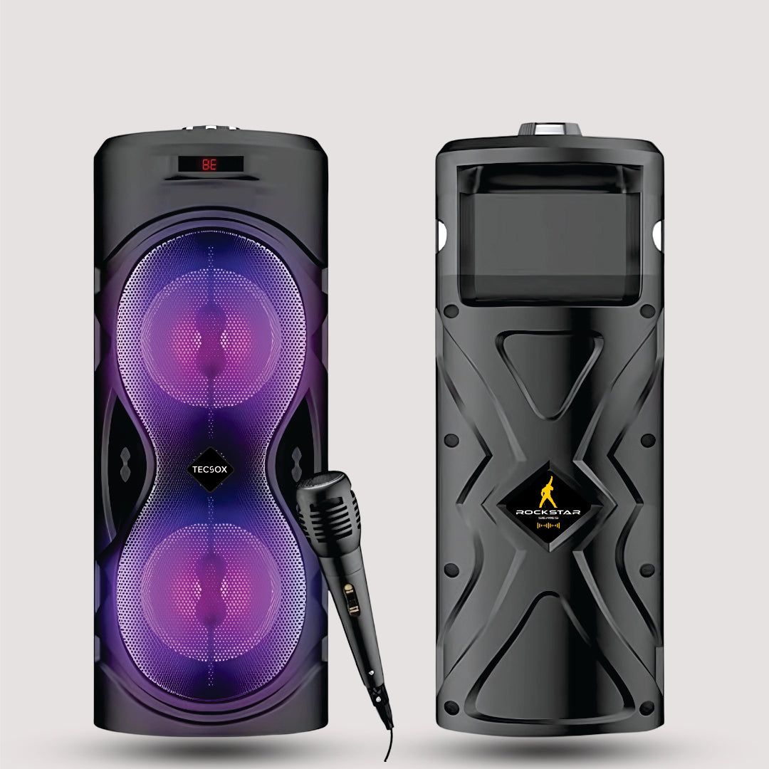 TecSox Rockstar | Speaker with 15watt & Powerful Bass