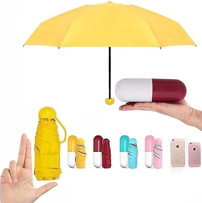 Portable Mini Umbrella for Women Pocket Umbrella for Men Capsule Umbrella for Kids Bottle Umbrella for Sun Protection Sun Umbrella for Women Big Umbrella for Rain