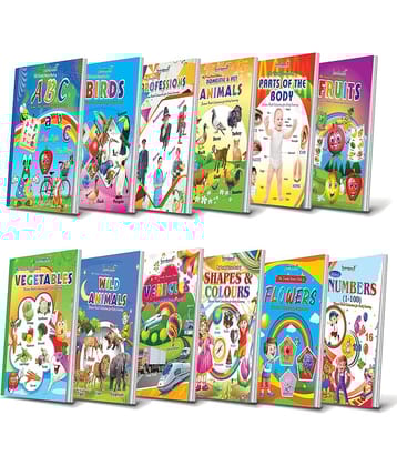 Picture Books Collection for Early Learning (Set of 12) [Card Book]