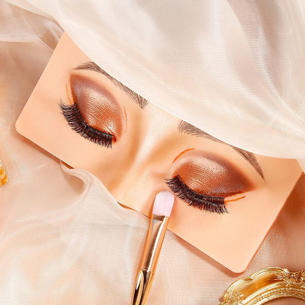 Elecsera Perfect Aid to Practicing Makeup, Reusable 3D Face Eyes Makeup 100 g (Skin) - Makeup - Eyes | Buy online on ZillyBuy