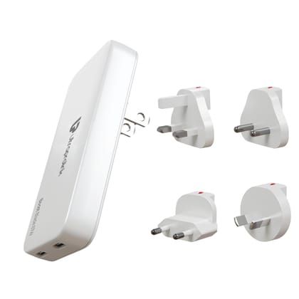 Boost Blade 67 Ultra-Slim 67W International World Travel Adapter & Charger UM1200WTA