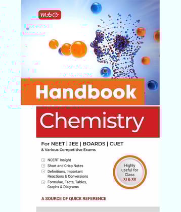 Handbook of Chemistry For JEE, CUET, Boards and Various Competitive Exams