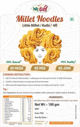 Millet Noodles