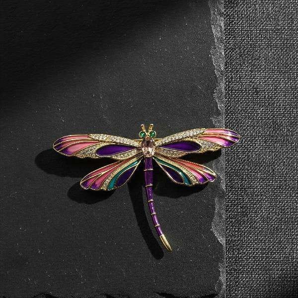 Celestia Dragonfly Luxe Brooch