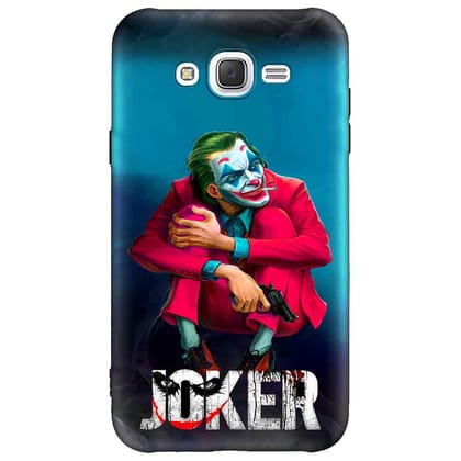 Killer Joker Samsung J7 Premium Embossed Mobile cover