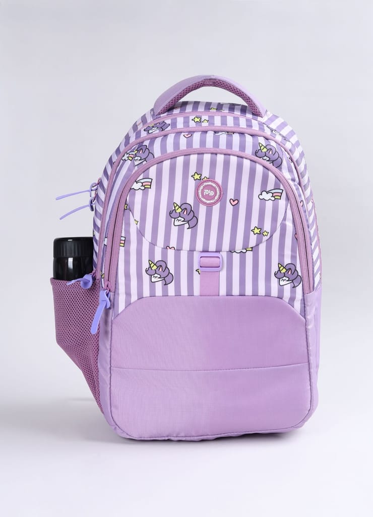 PB Pearlbags Polyester Water Resistant Casual Backpack With Laptop Sleeve For School,college & Office For Boys and Girls,Men & Women