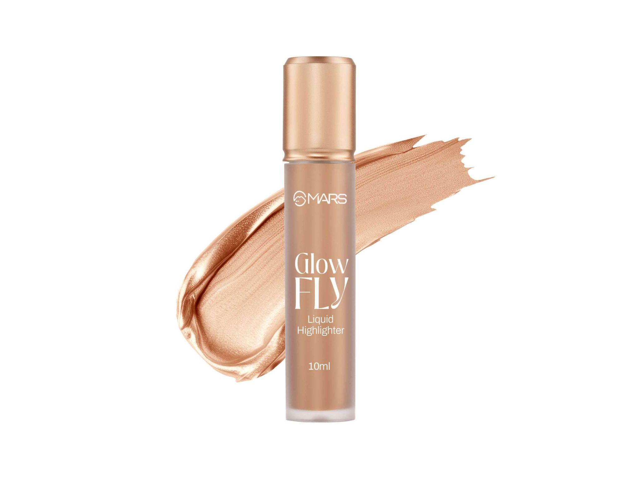 MARS Glow Fly Liquid Highlighter with Sunflower Seed Oil 10 ml - Winged Champagne
