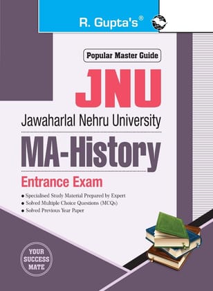 JNU: MA (History) Entrance Exam Guide [Paperback] [Aug 01, 2021] RPH Editorial Board