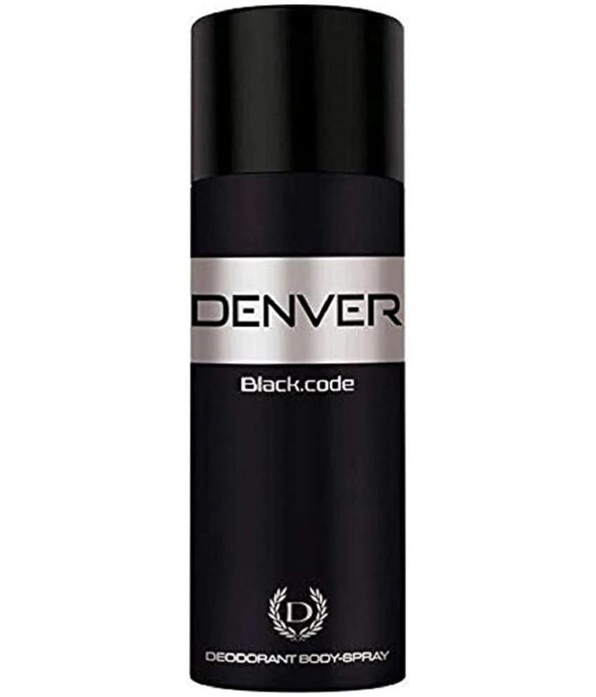 Denver Black Code Deodorant Spray for Men 200 ml ( Pack of 1 )