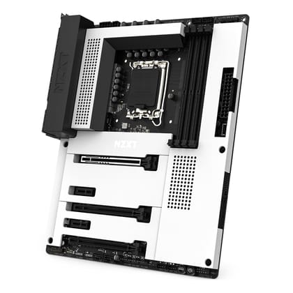 NZXT N7 Z790 ATX Gaming Motherboard - N7-Z79XT, Intel Z790 chipset (Supports 12th, 13th, 14th Gen CPUs), Integrated I/O Shield, WiFi 6E connectivity- White