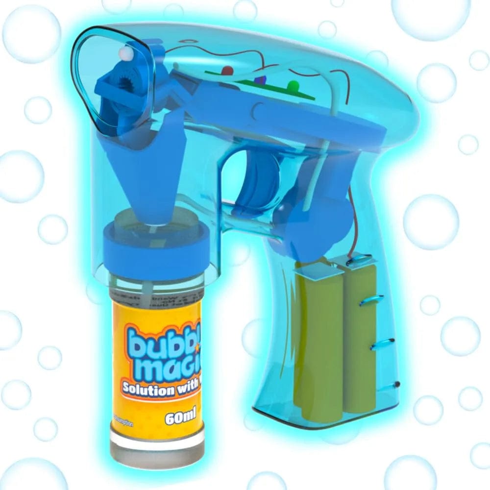 Bubble Magic Light Up Bubble Blaster - Blue
