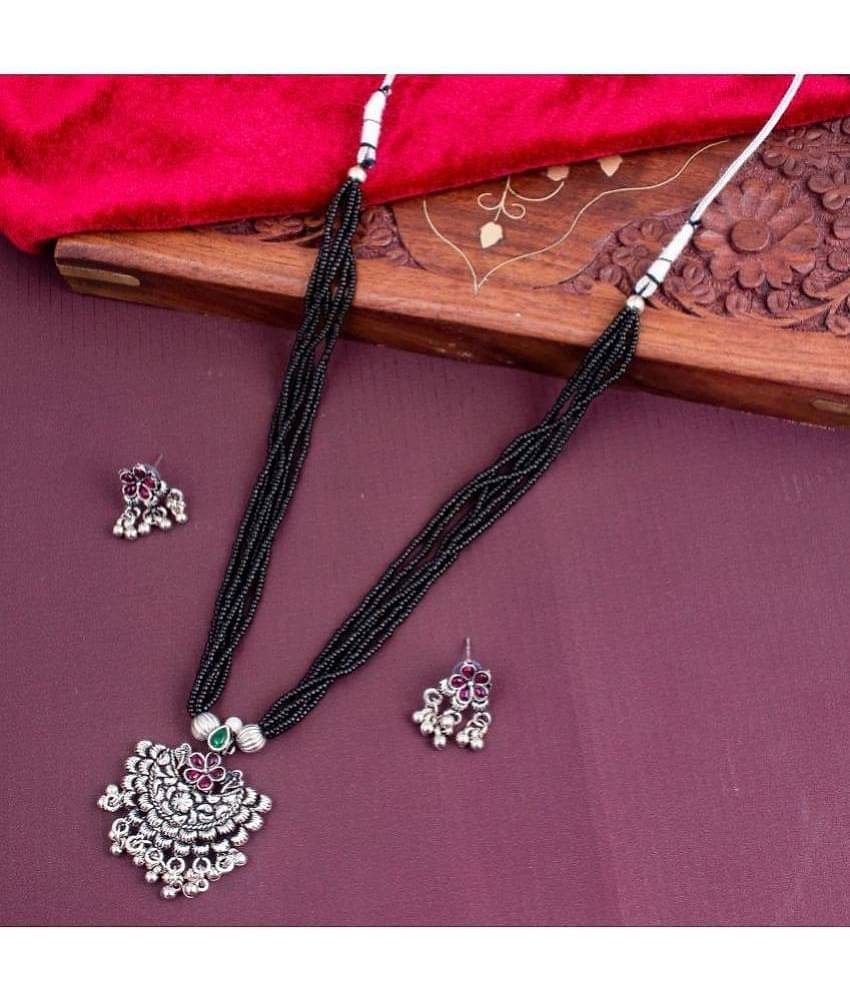Sukkhi - Black Mangalsutra Set ( Pack of 1 )