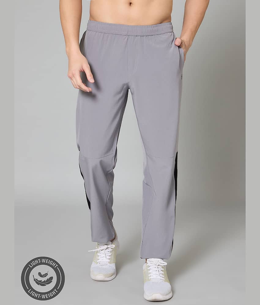 Turnfit Grey Polyester Men's Sports Trackpants ( Pack of 1 )