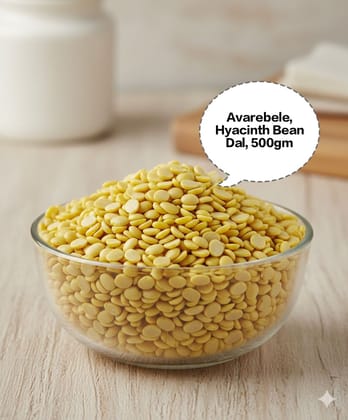 Avarebele, Hyacinth Bean Dal, Surti Papdi Dal, Lilva Dal, Field Bean Dal 500gm