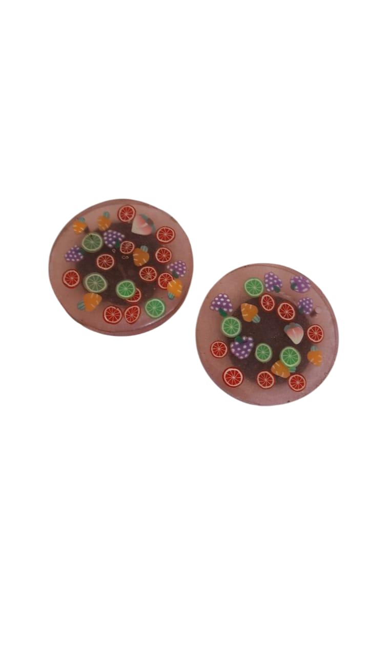 Colorful Miniature Fruit Fridge Magnets - Decorative Kitchen Accents