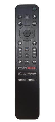 RAVIAD RAVIAD Remote Control Compatible with Sony TV RMF-TX800U, A80K X80K X85K X95K X90K X85K Series Smart TVs (2022), with Non Voice Control YouTube, Netflix Disney & Prime Video
