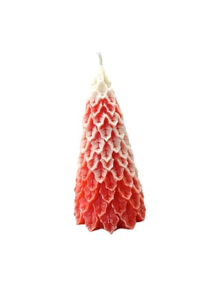 Festive Christmas Tree Candle - Holiday Decor Essential