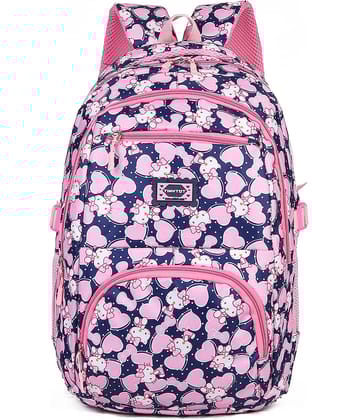 Tinytot Blue Polyester Backpack For Kids