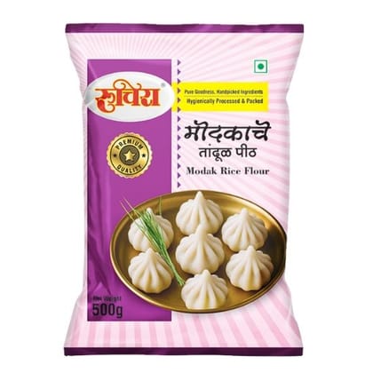 Ruchira Modak Flour (500g) | Aromatic Basmati Rice Powder | Soft Steamed Ukadiche Modak