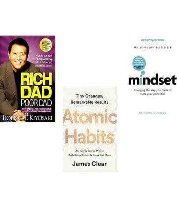 Rich Dad Poor Dad + Atomic Habits + Mindset